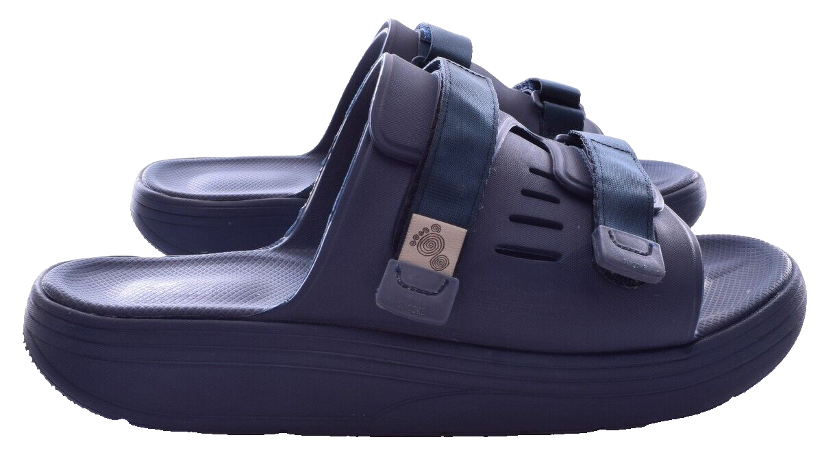 靴 SUICOKE everyone nylon silk sandals Navy SUICOKE everyone