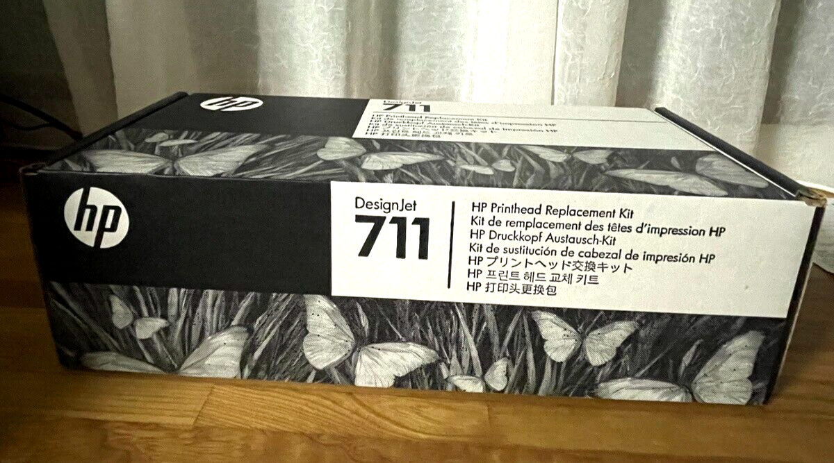 HP C1Q10A OEM HP 711 Genuine Ink Cartridge Printhead Replacement Kit PRE