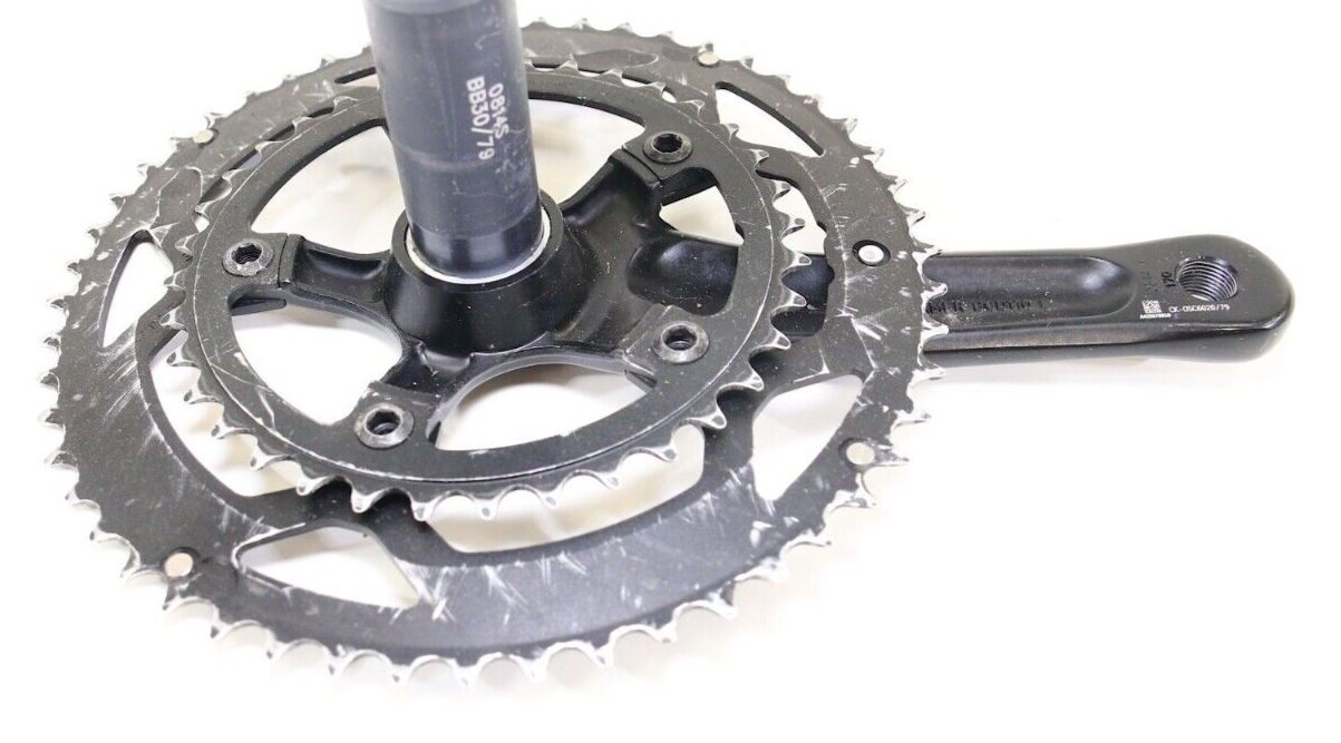 FSA Gossamer Crankset 170mm 52/36 Bbright BB386 EVO 10 11 FSA Gossamer Crankset 170mm 52/36 Bbright BB386 EVO 10 11