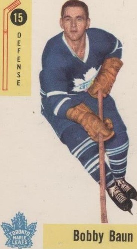 1958-59 Parkhurst - Bob Baun #15