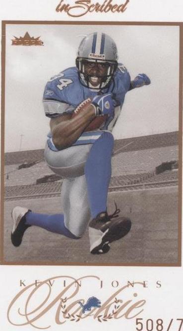 2004 Fleer inScribed Kevin Jones #89
