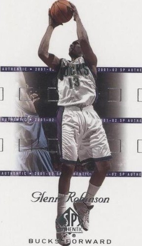 2001-02 SP Authentic - Glenn Robinson #49