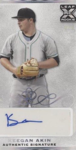 2020 Leaf Trinity - Keegan Akin #A-KA1