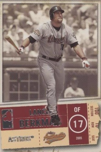 2005 Fleer Authentix - Lance Berkman #13