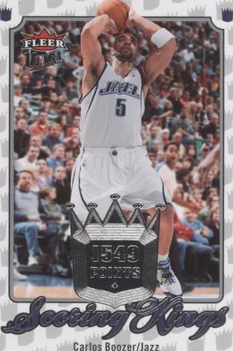 2007-08 Fleer Ultra - Carlos Boozer #SK-10