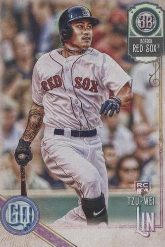 2018 Topps Gypsy Queen - Tzu-Wei Lin #171