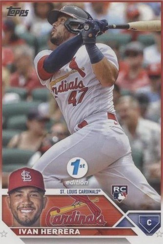 2023 Topps Series 1 1st Edition - Ivan Herrera #58