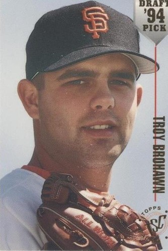 1994 Topps Stadium Club Draft Picks - Troy Brohawn #56