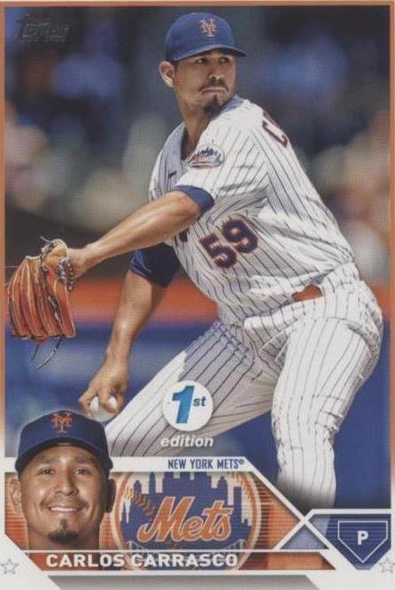 2023 Topps Series 1 1st Edition - Carlos Carrasco #161