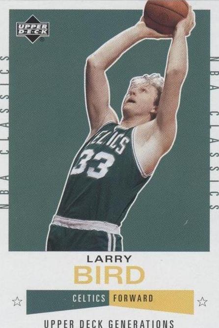 Generaciones de cubierta superior 2002-03 - Larry Bird #125