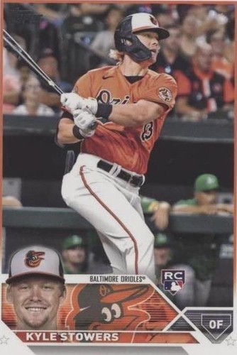 MLB 2023 TOPPS ARCHIVES カイル・ストワーズ 直筆サイン 2023 Topps Chrome Black - Autographs Kyle Stowers #CBA-KST