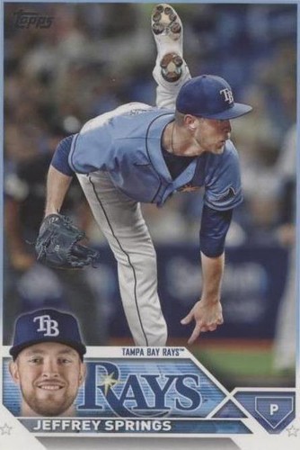 2023 Topps Series 1 - Jeffrey Springs #12