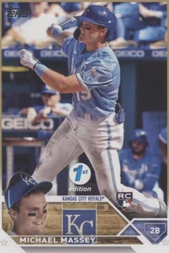 2023 Topps Series 1 1st Edition - Michael Massey #167