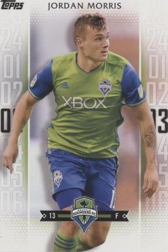 2017 Topps MLS Jordan Morris #148