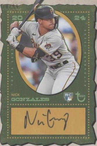 2024 Topps Brooklyn Collection - Nick Gonzales #AC-NG