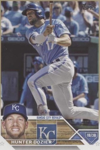 2023 Topps Series 2 - Hunter Dozier #637