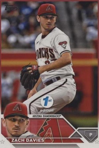 2023 Topps Series 1 1st Edition - Zach Davies #123
