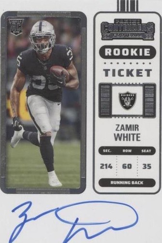 2022 Panini Contenders Zamir White #142