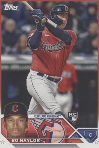 2023 Topps Cleveland Guardians - Bo Naylor #CLE-11