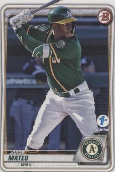 2020 Bowman 1st Edition - Jorge Mateo #BFE-138