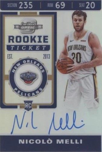 2019-20 Panini Contenders Optic - Nicolo Melli #131
