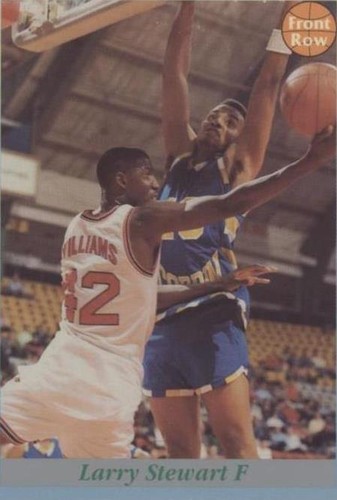 1991-92 Front Row Premier - Larry Stewart #25