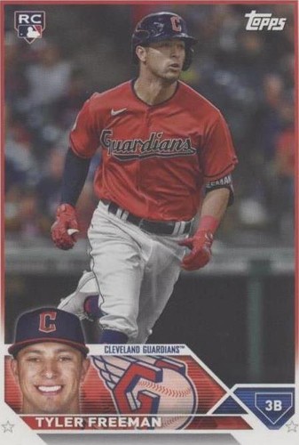 2023 Topps Cleveland Guardians - Tyler Freeman #CLE-3