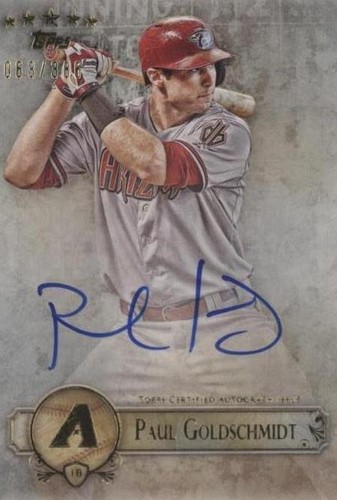 2013 Topps Five Star - Paul Goldschmidt #FSBA-PG