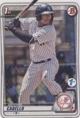 2020 Bowman 1st Edition - Antonio Cabello #BFE-85