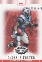 2007 Topps Triple Threads DeShaun Foster #53