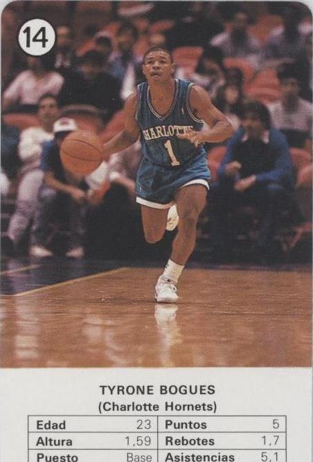 Fournier Estrellas 1988 - Muggsy Bogues #14