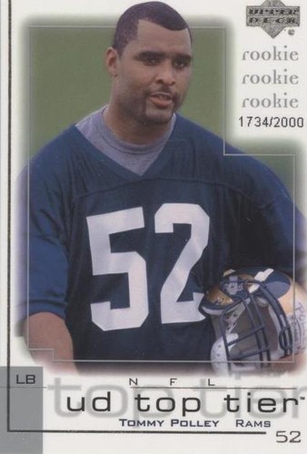 2001 Upper Deck UD Top Tier Tommy Polley #266