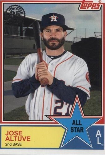 2018 Topps - Jose Altuve #83AS-5