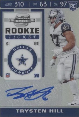 2019 Panini Contenders Optic Trysten Hill #183