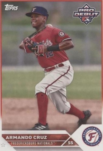 2023 Topps Pro Debut - Armando Cruz #PD-91