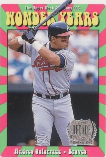 1999 Upper Deck - Andres Galarraga #WY7