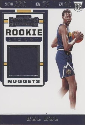 2019-20 Panini Contenders - Bol Bol #RTS-BOL
