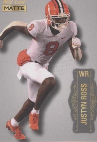 2022 Wild Card MATTE Justyn Ross #MB-66