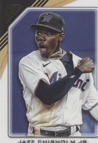 topps clearly authentic2022 ジャズチザムjr Jazz Chisholm Jr. 2022 Topps Clearly Authentic Auto #d /10