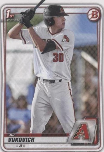 2020 Bowman Draft - AJ Vukovich #BD-150