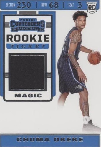 2019-20 Panini Contenders - Chuma Okeke #RTS-CHO
