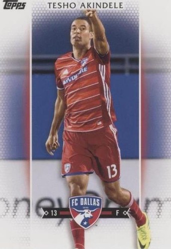 2017 Topps MLS Tesho Akindele #119