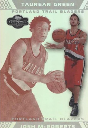 2007-08 Topps Co-Signers - Josh McRoberts/Taurean Green #77