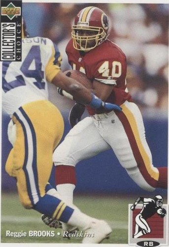 1994 Upper Deck Collector's Choice Reggie Brooks #360