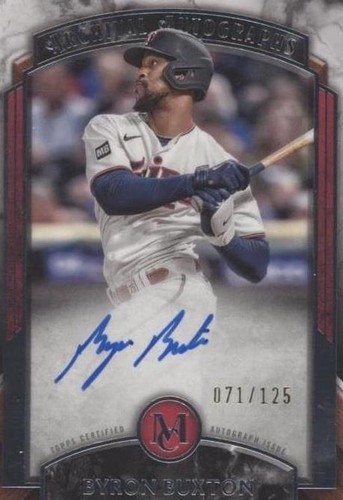 2022 Topps Museum Collection - Byron Buxton #AA-BB