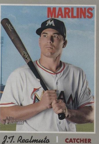 2019 Topps Heritage - J.T. Realmuto #453