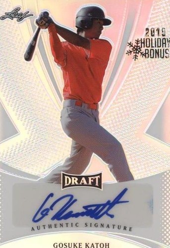 2013 Leaf Metal Draft - Gosuke Katoh #BA-GK1