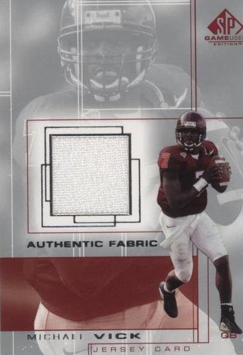 2001 SP Game Used Edition Michael Vick #MV