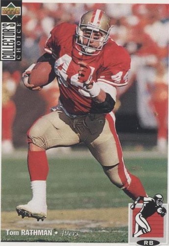 1994 Upper Deck Collector's Choice Tom Rathman #220