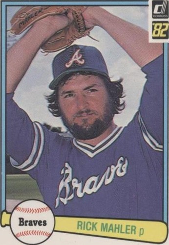 1982 Donruss - Rick Mahler #349